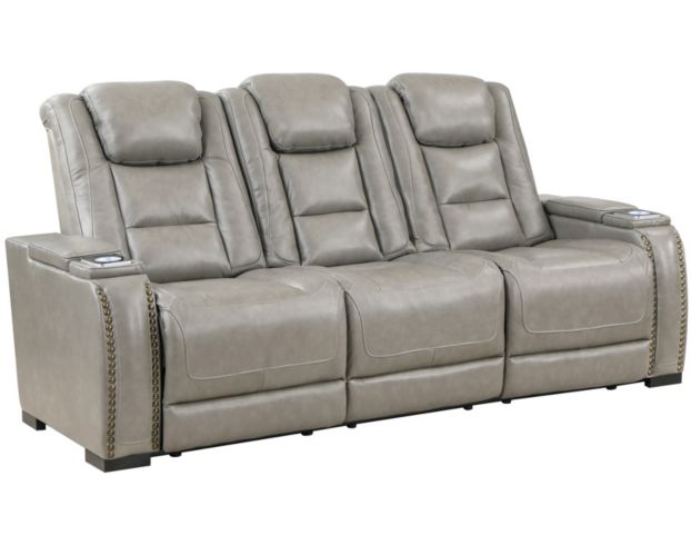 New Classic Breckenridge Leather Power Reclining Sofa large image number 2