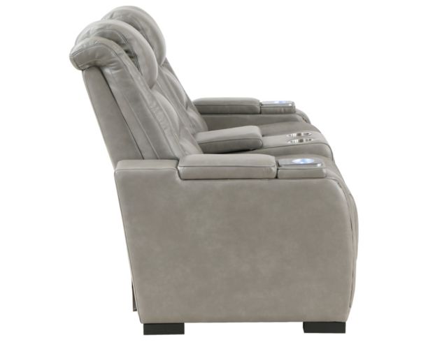 New Classic Breckenridge Leather Power Reclining Loveseat with Console large image number 4