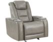 New Classic Breckenridge Leather Power Glider Recliner small image number 2