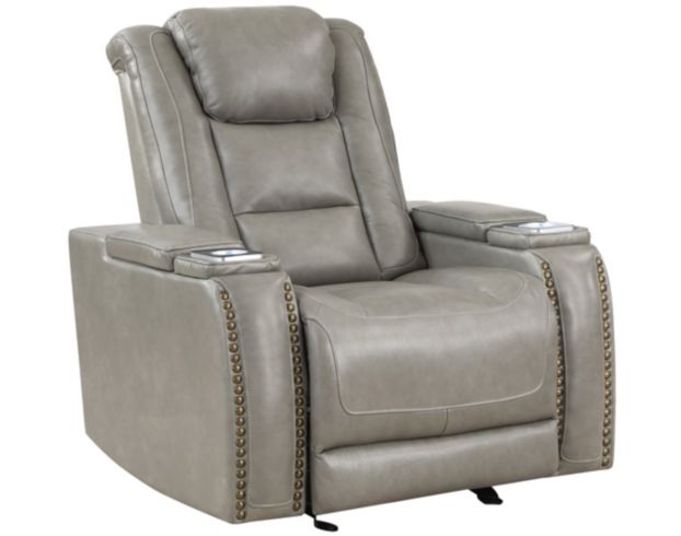 New Classic Breckenridge Leather Power Glider Recliner large image number 2