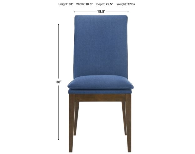 New Classic Maggie Blue Dining Chair large image number 9