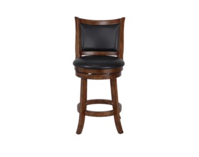 New Classic Bristol Dark Brown with PU Seat Counter Stool