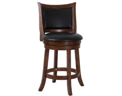 New Classic Bristol Dark Brown with PU Seat Counter Stool