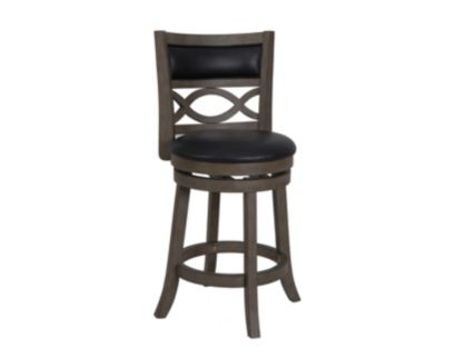 New Classic Manchester Antique Gray with PU Seat Counter Stool