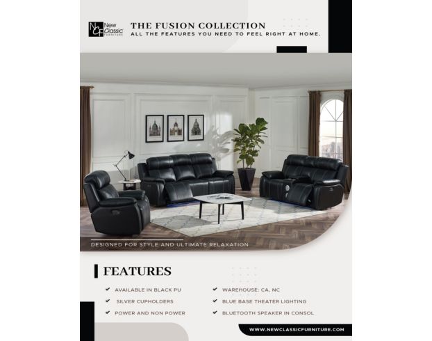 New Classic Fusion Reclining Sofa  large image number 9