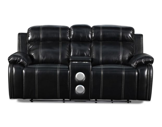 New Classic Fusion Reclining Loveseat With Console large image number 1