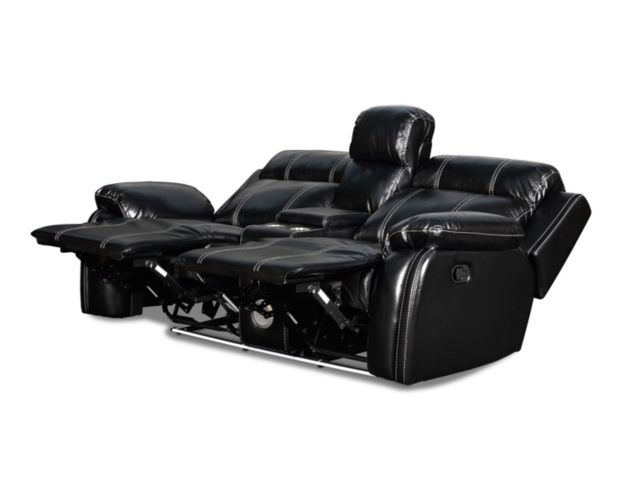 New Classic Fusion Reclining Loveseat With Console large image number 4