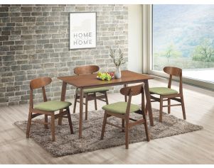 New Classic Morocco Green 5-Piece Dining Set