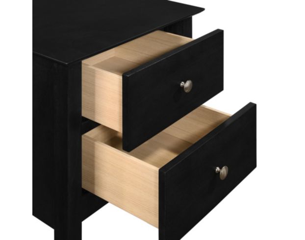 New Classic Aries Black Nightstand large image number 5