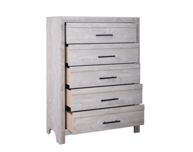 New Classic Home Furnishings Biscayne Driftwood Chest large image number 3