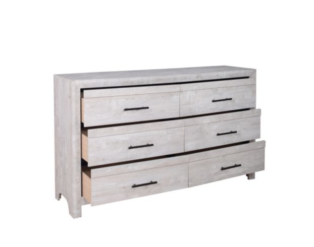 New Classic Home Furnishings Biscayne Driftwood Dresser large image number 3