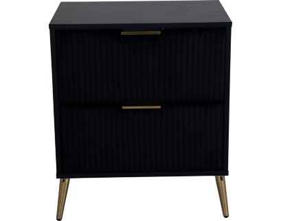 New Classic Kailani Black Nightstand