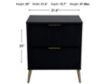 New Classic Kailani Black Nightstand small image number 7