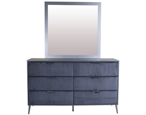 New Classic Kailani Gray Dresser with Mirror large image number 1