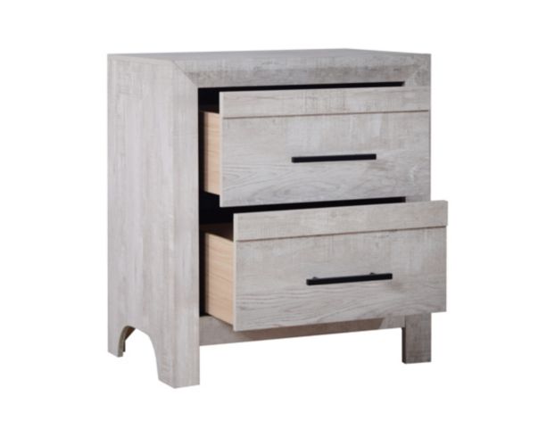 New Classic Home Furnishings Biscayne Driftwood Nightstand large image number 3