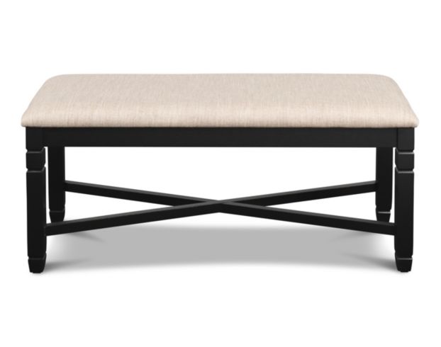 New Classic Prairie Point Black Dining Bench large image number 1