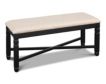New Classic Prairie Point Black Dining Bench small image number 2