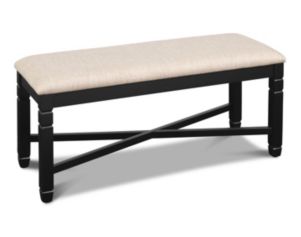 New Classic Prairie Point Black Dining Bench
