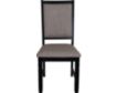 New Classic Prairie Point Black 6-piece Dining Set small image number 4