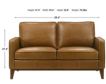New Classic Caspar 100% Leather Loveseat small image number 6