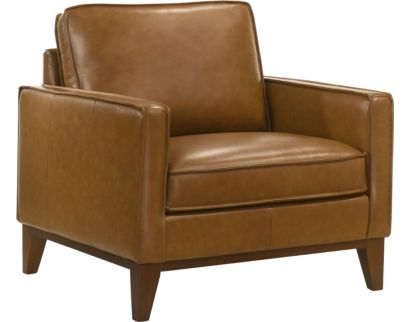 New Classic Caspar Caramel Genuine Leather Chair