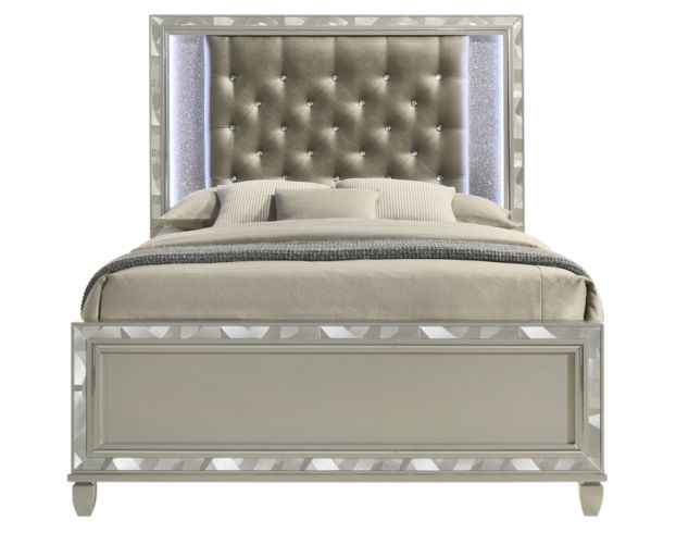 New Classic Radiance Silver Queen Bed large image number 1