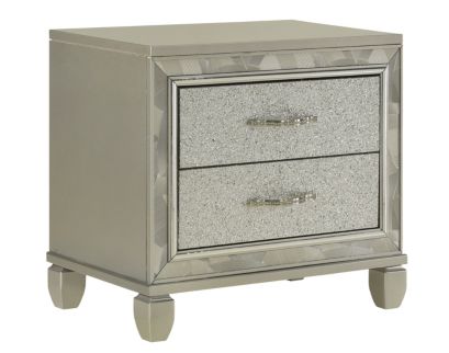 New Classic Radiance Silver Nightstand