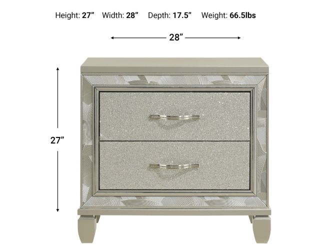 New Classic Radiance Nightstand large image number 8