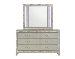 New Classic Radiance Silver Dresser with Mirror