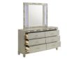 New Classic Radiance Silver Dresser with Mirror small image number 2