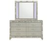 New Classic Radiance Silver 4-Piece King Bedroom Set small image number 4