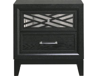 New Classic Obsidian Black Nightstand