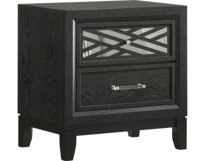 New Classic Obsidian Black Nightstand