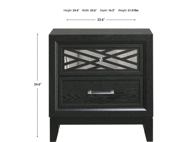 New Classic Obsidian Nightstand large image number 8