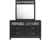 New Classic Obsidian Dresser with Mirror small image number 1