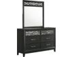 New Classic Obsidian Dresser with Mirror small image number 2