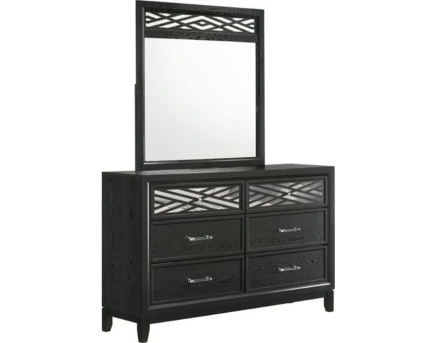 New Classic Obsidian Dresser with Mirror large image number 2