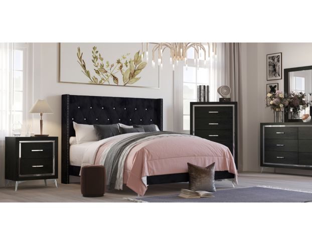 New Classic Huxley Queen 4-Piece Bedroom Set large image number 1