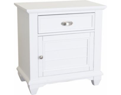 New Classic Jamestown White Nightstand 