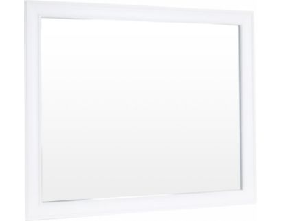 New Classic Jamestown White Dresser Mirror