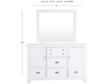 New Classic Jamestown Dresser with Mirror small image number 6
