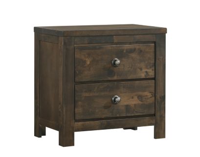 New Classic Home Furnishings Blue Ridge Rustic Gray Nightstand