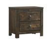 New Classic Home Furnishings Blue Ridge Rustic Gray Nightstand small image number 1