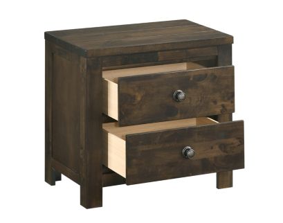 New Classic Home Furnishings Blue Ridge Rustic Gray Nightstand