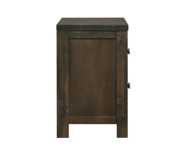 New Classic Home Furnishings Blue Ridge Rustic Gray Nightstand large image number 3