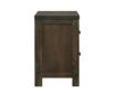 New Classic Home Furnishings Blue Ridge Rustic Gray Nightstand small image number 3