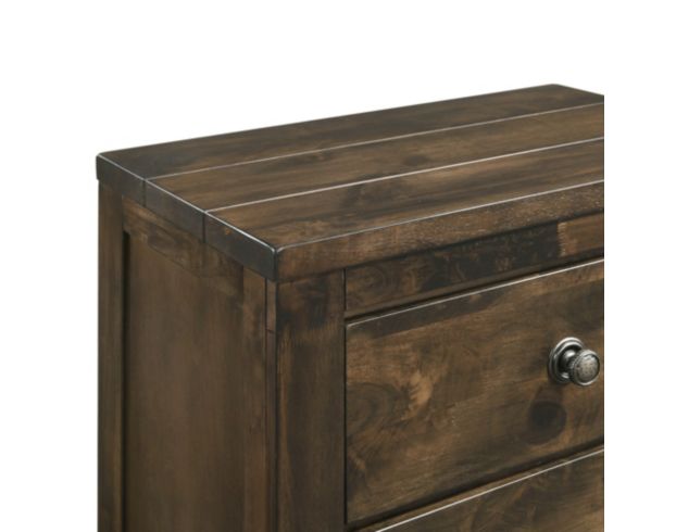 New Classic Home Furnishings Blue Ridge Rustic Gray Nightstand large image number 4