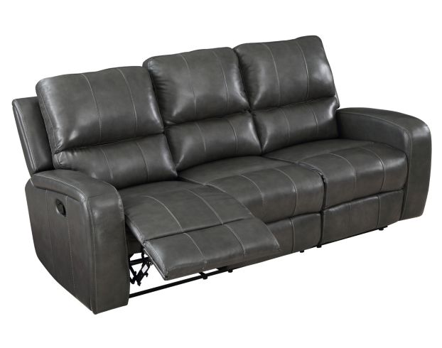 New Classic Linton Leather Reclining Sofa | Homemakers