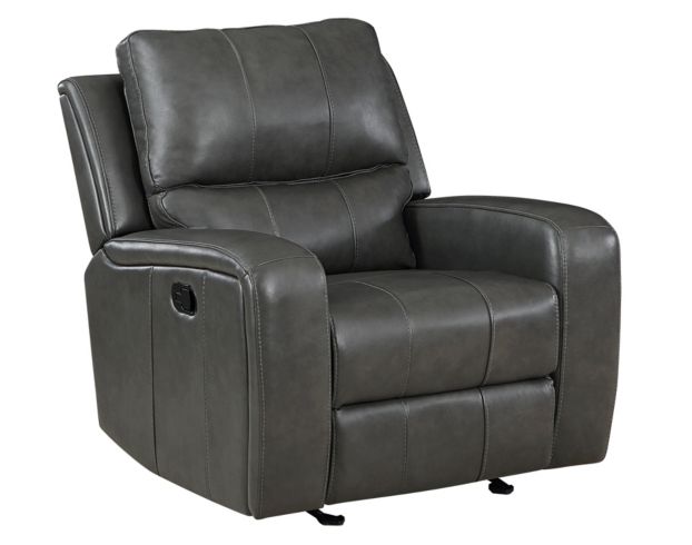 New Classic Linton Leather Glider Recliner large image number 2