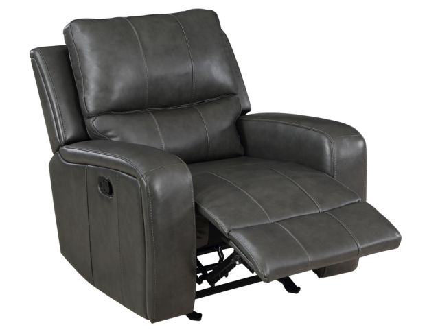 New Classic Linton Leather Glider Recliner large image number 3
